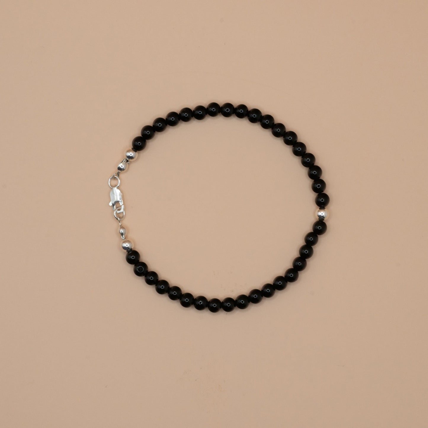 Signature Gemstone Bracelet / Black Onyx