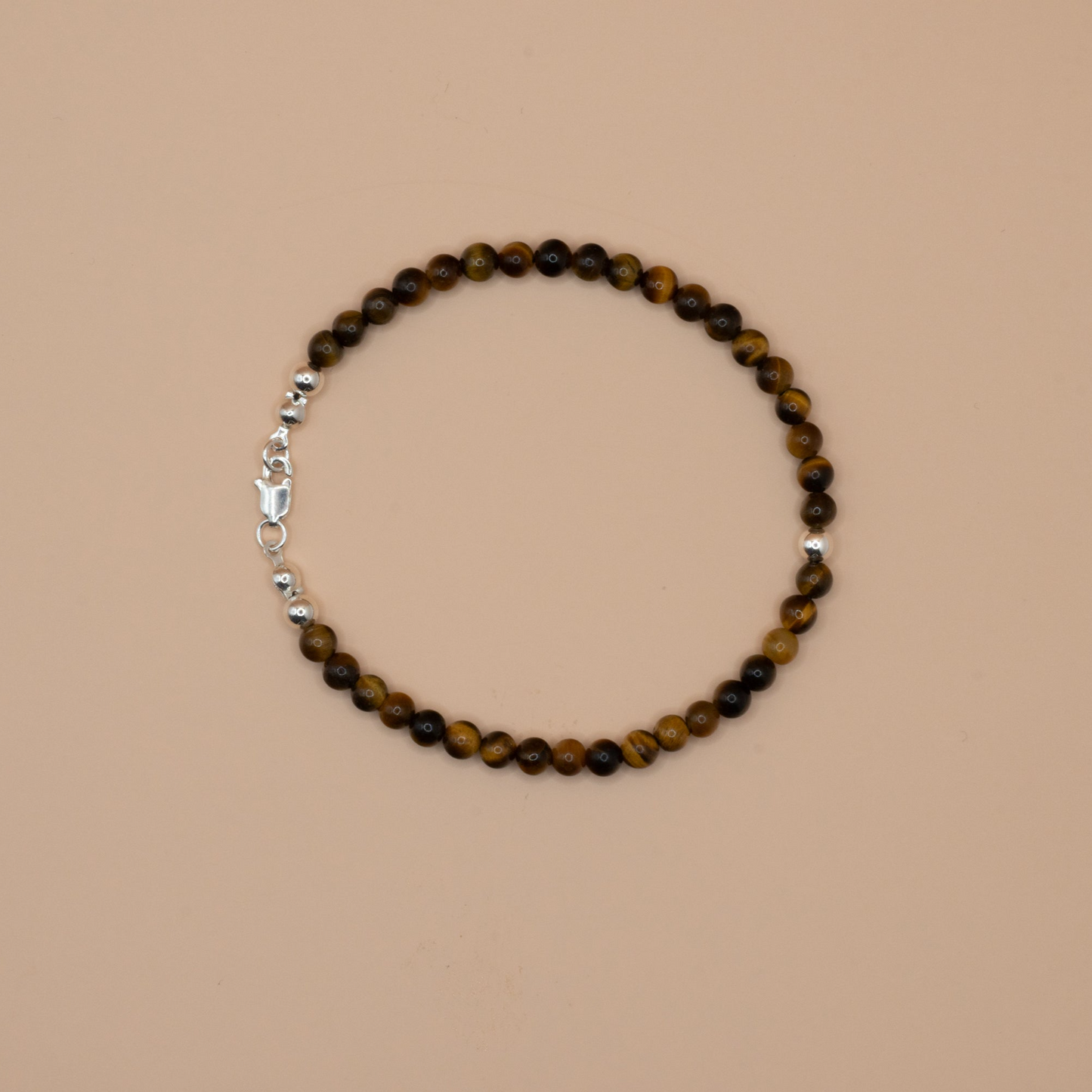 Signature Gemstone Bracelet / Tiger Eye