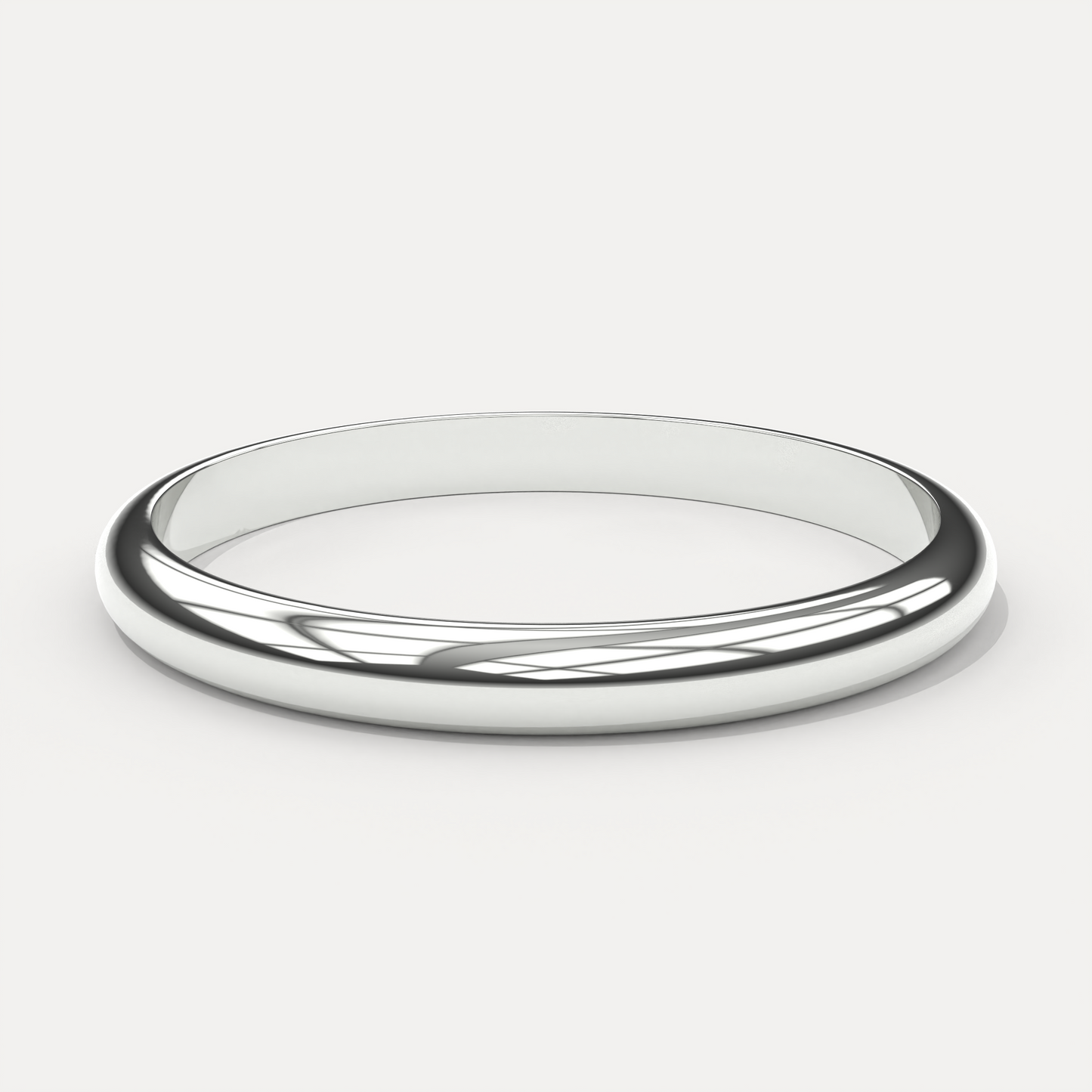 4mm Half Round Ring